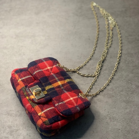 🌹 - Vintage Mini Bag on a Chain ~ Both Crossbody and Shoulder - Picture 4 of 6